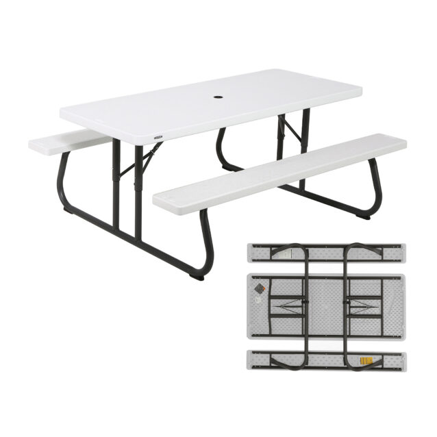 Lifetime 6’ Folding Picnic Table