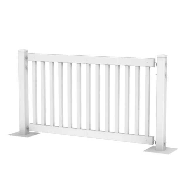 white fencing
